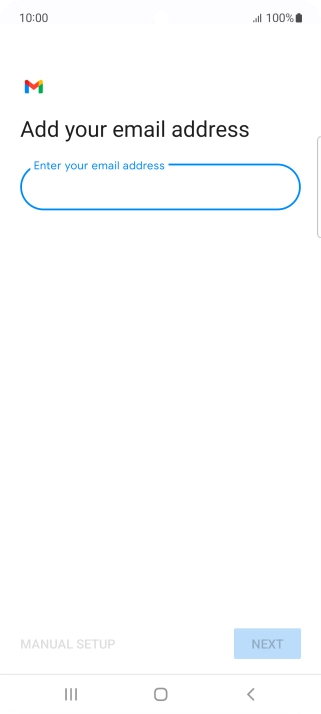 Press the field below 