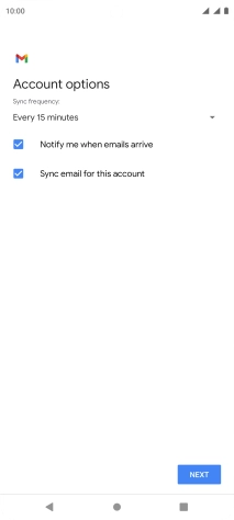 Press the drop down list below 