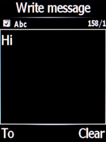 Press the Navigation key.