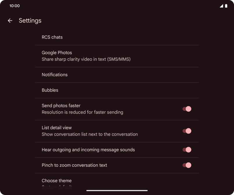 Press Notifications.