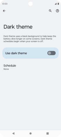 Press the indicator next to Press the indicator next to