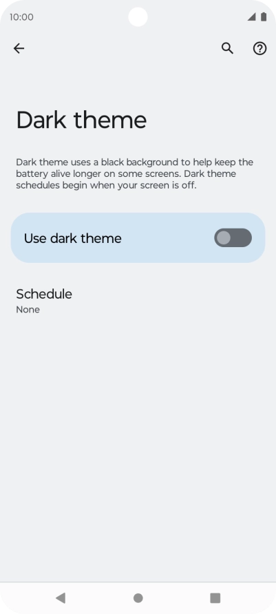Press the indicator next to Press the indicator next to