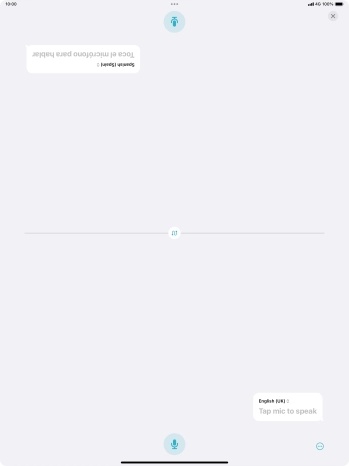 Press the end icon to end two-way view.
