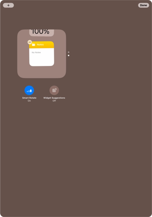 Press Smart Rotate to turn the function on or off.