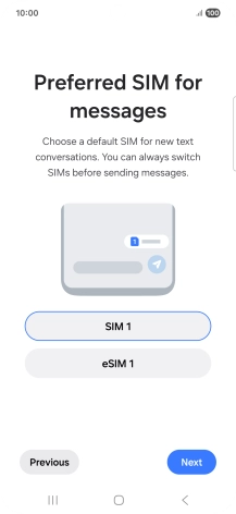 Press the required price plan.