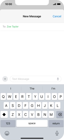 Press the microphone icon and say the required text. Press the microphone icon and say the required text.