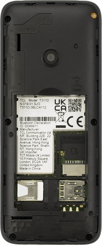 Slide your SIM into the SIM holder.