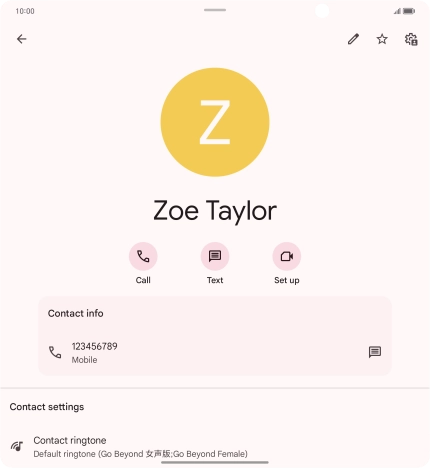 Slide your finger upwards starting from the bottom of the screen to return to the home screen.