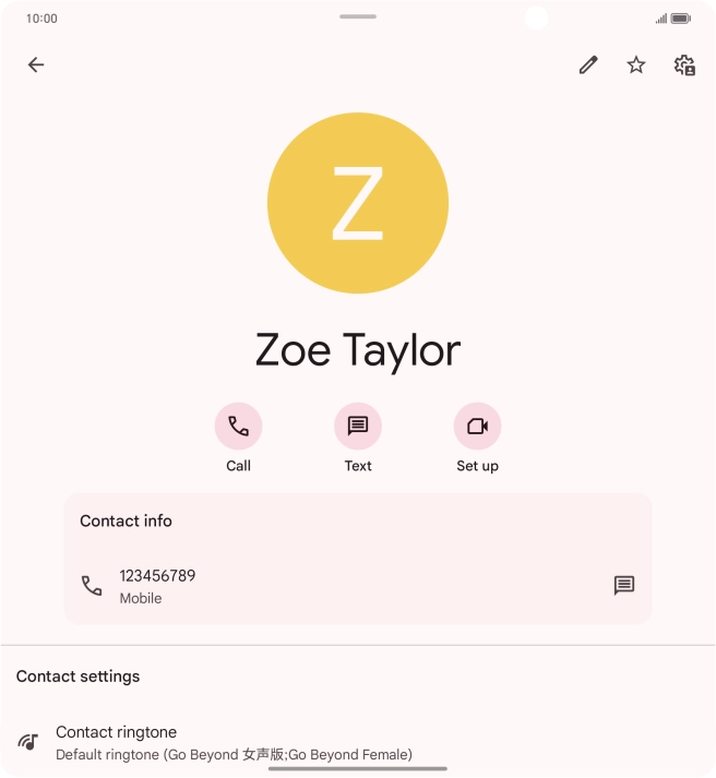Slide your finger upwards starting from the bottom of the screen to return to the home screen.