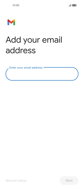 Press the field below 