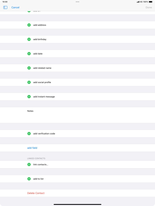 Press link contacts....