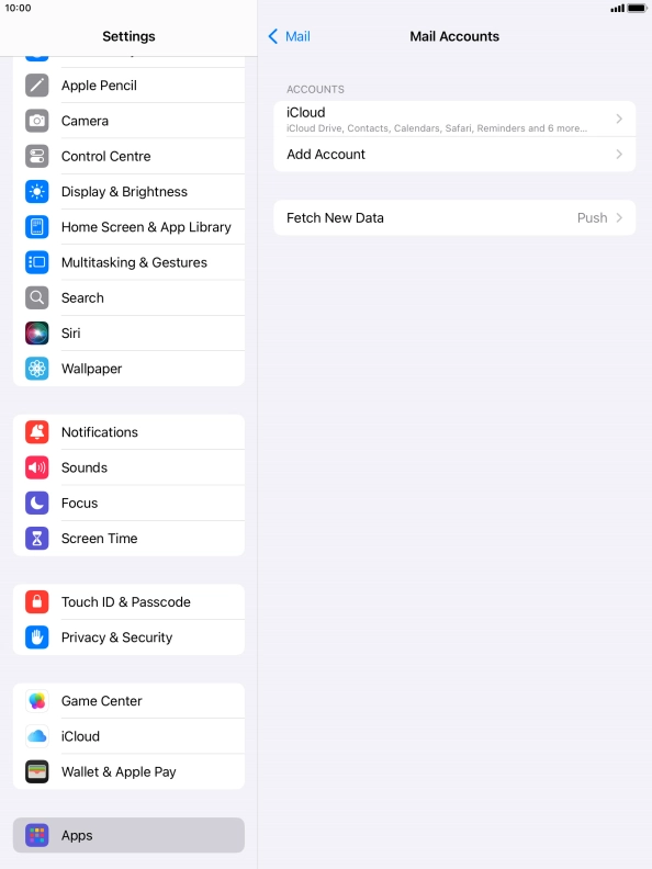 Press the Home key to return to the home screen. Press the Home key to return to the home screen.