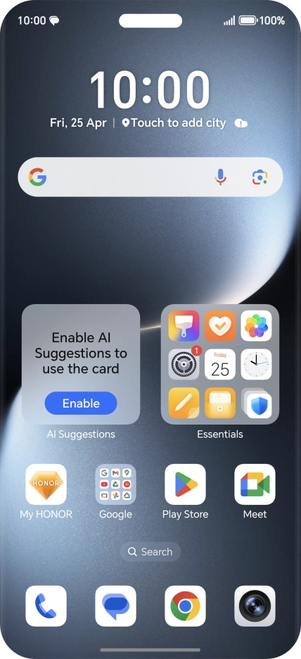 The text/picture message icon shows that you've received a new text or picture message.