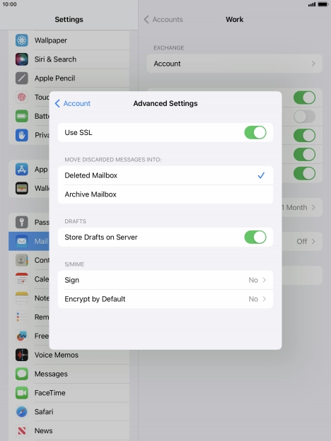 Press the indicator next to Press the indicator next to