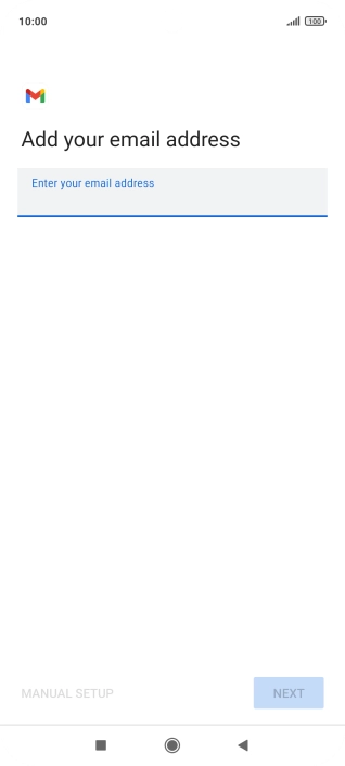 Press the field below 