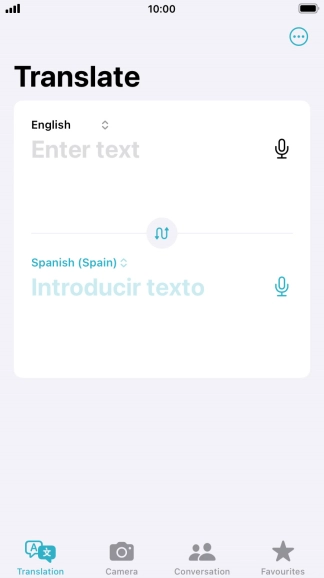 Press the first drop down list. Press the first drop down list.