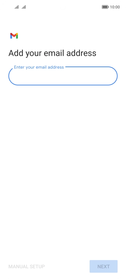 Press the field below 