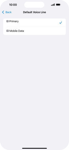 Press the required price plan.