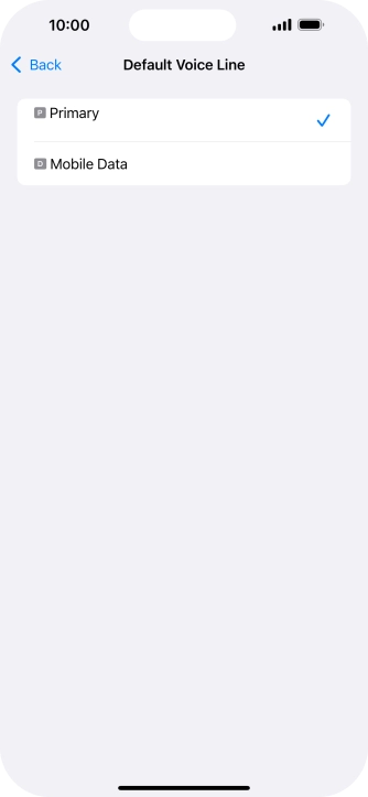 Press the required price plan.