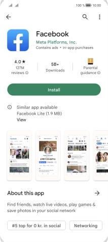 Press Install and follow the instructions on the screen to install the app. Press Install and follow the instructions on the screen to install the app.