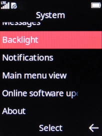 Select Online software update. If a new software version is available, it's displayed. Follow the instructions on the screen to update the phone software.