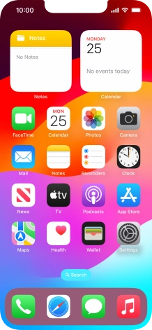 The Wi-Fi icon shows that your phone is connected to a Wi-Fi network.