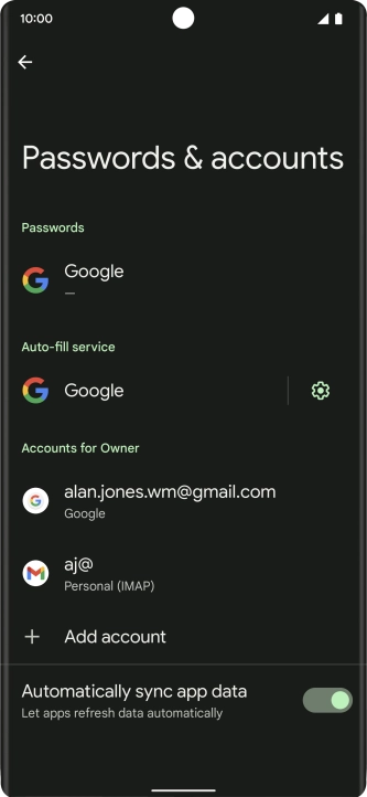 Slide your finger upwards starting from the bottom of the screen to return to the home screen.