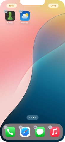 Press Done. Press Done.