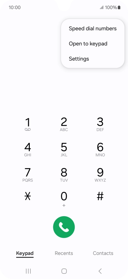 Press Settings. Press Settings.
