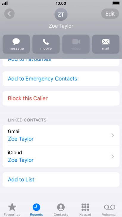 Press Block this Caller.