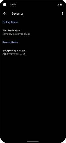 Press Find My Device.