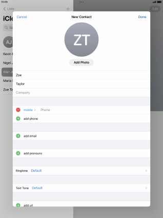 Press Phone and key in the required phone number. Press Phone and key in the required phone number.