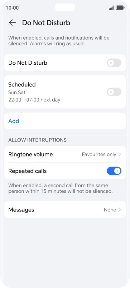 Press the indicator next to Press the indicator next to