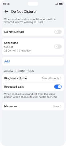 Press the indicator next to Press the indicator next to