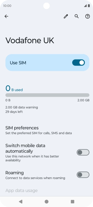 Press the indicator next to Press the indicator next to