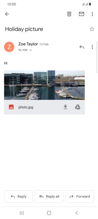If an application is open on your phone, such as a Mail, you can also use the functions available here, e.g.: Reply to this email. If an application is open on your phone, such as a Mail, you can also use the functions available here, e.g.: Reply to this email.