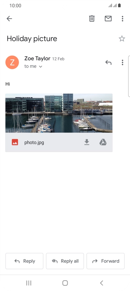 If an application is open on your phone, such as a Mail, you can also use the functions available here, e.g.: Reply to this email. If an application is open on your phone, such as a Mail, you can also use the functions available here, e.g.: Reply to this email.