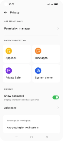 Press Permission manager. Press Permission manager.