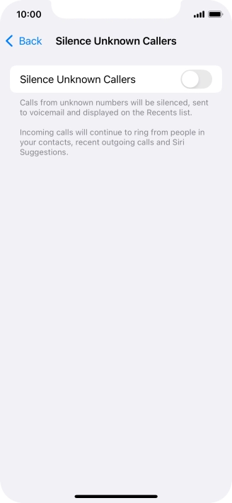 Press the indicator next to Press the indicator next to