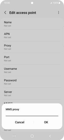 Key in 212.183.137.012 and press OK.