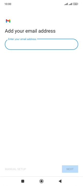 Press the field below 