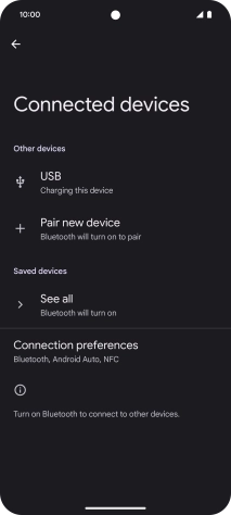 Press Pair new device. Press Pair new device.