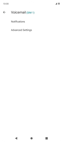 Press Advanced Settings.