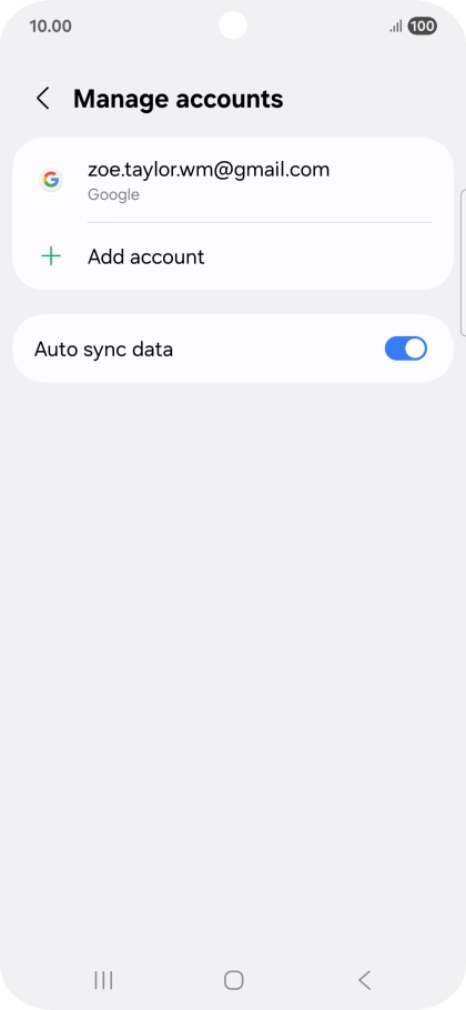 Press the Home key to return to the home screen. Press the Home key to return to the home screen.