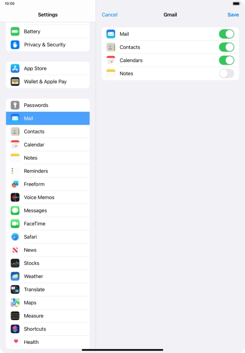If this screen is displayed, you email account has been recognised and set up automatically. Follow the instructions on the screen to key in more information and finish setting up your tablet. If this screen is displayed, you email account has been recognised and set up automatically. Follow the instructions on the screen to key in more information and finish setting up your tablet.