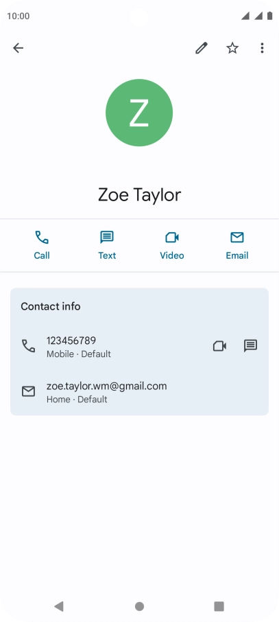 Press the required number.