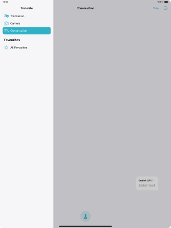 Press anywhere on the screen.