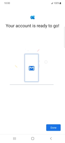 If this screen is displayed, your email account has been recognised and is being set up automatically. Follow the instructions on the screen to key in more information and finish setting up your phone. If this screen is displayed, your email account has been recognised and is being set up automatically. Follow the instructions on the screen to key in more information and finish setting up your phone.