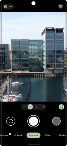 If the camera is turned on, press Video. If the camera is turned on, press Video.