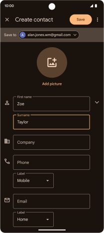 Press Phone and key in the required phone number.